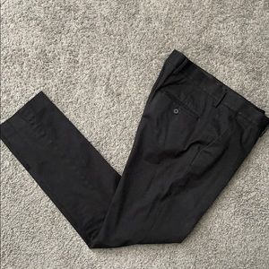 Extra Slim Black Dress Pants